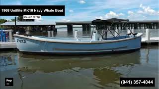 Used 1968 Uniflite MK10 Navy Whale Boat for sale in Panama City Florida