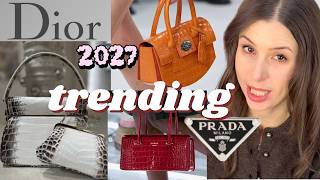CROC CRAZY 🐊 HOT 2027 TREND 🔥 Dior Babe Bag, Chanel Croc Embossed, Mulberry 2027, Prada Runway, LV