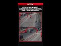 CCTV Shows Moment 4-Crore Ferrari Jumps Divider, Rams Car In Hyderabad