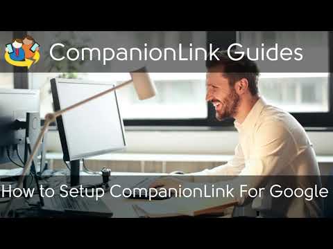 How to Setup CompanionLink for Google