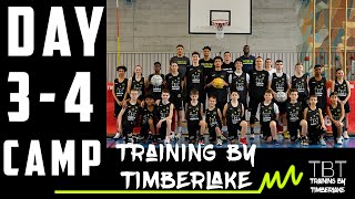 Day 3-4 Training by Timberlake Basketball camp (INSIDE LOOK)