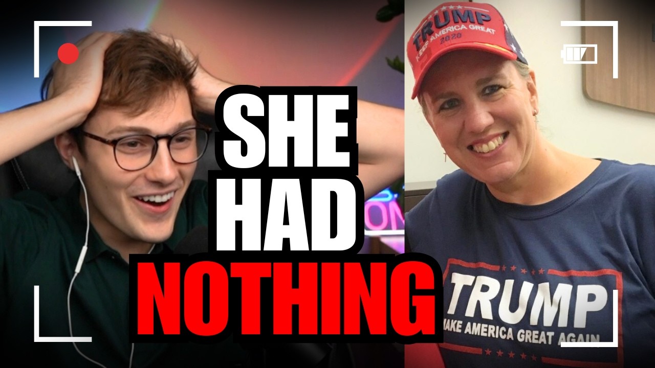 MAGA Lady Can’t Answer a SINGLE Question TO SAVE HER LIFE