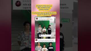 tingkah kocak  chika jesica, dwi andhika dan randy martin #beritaartis #fypyoutube #kocak #ngakak