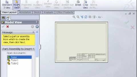 SolidWorks Tutorial Learn SolidWorks Lesson 3 Drawings