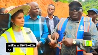 CHANGAMOTO YA MAFURIKO ILEJE YAMUIBUA NAIBU WAZIRI KASEKENYA DARAJA LAJENGWA/MAWASILIANO YAREJEA.