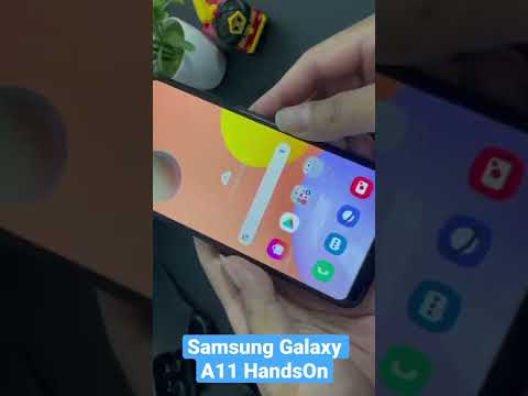 Samsung Galaxy A11 HandsOn #short