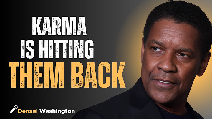 Karma is hitting them back| DENZEL WASHINGTON|  MOTIVATIONAL SPEECH#motivation#inspirationalspeech