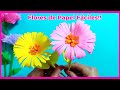Cómo hacer flores de papel faciles #paperflower #floresdepapel