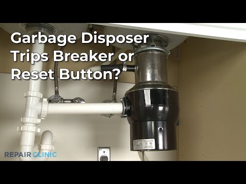 Garbage Disposer Trips Breaker? Garbage Disposer Troubleshooting