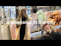 an nyc weekend in my life & try-on thrift haul... the move to nyc | margot lee