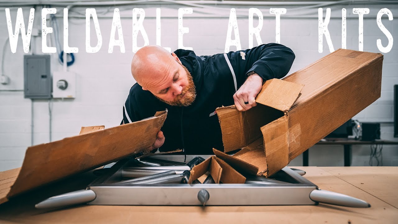 Unboxing A Weldable Wall Art Kit from Precision Tube Laser YouTube
