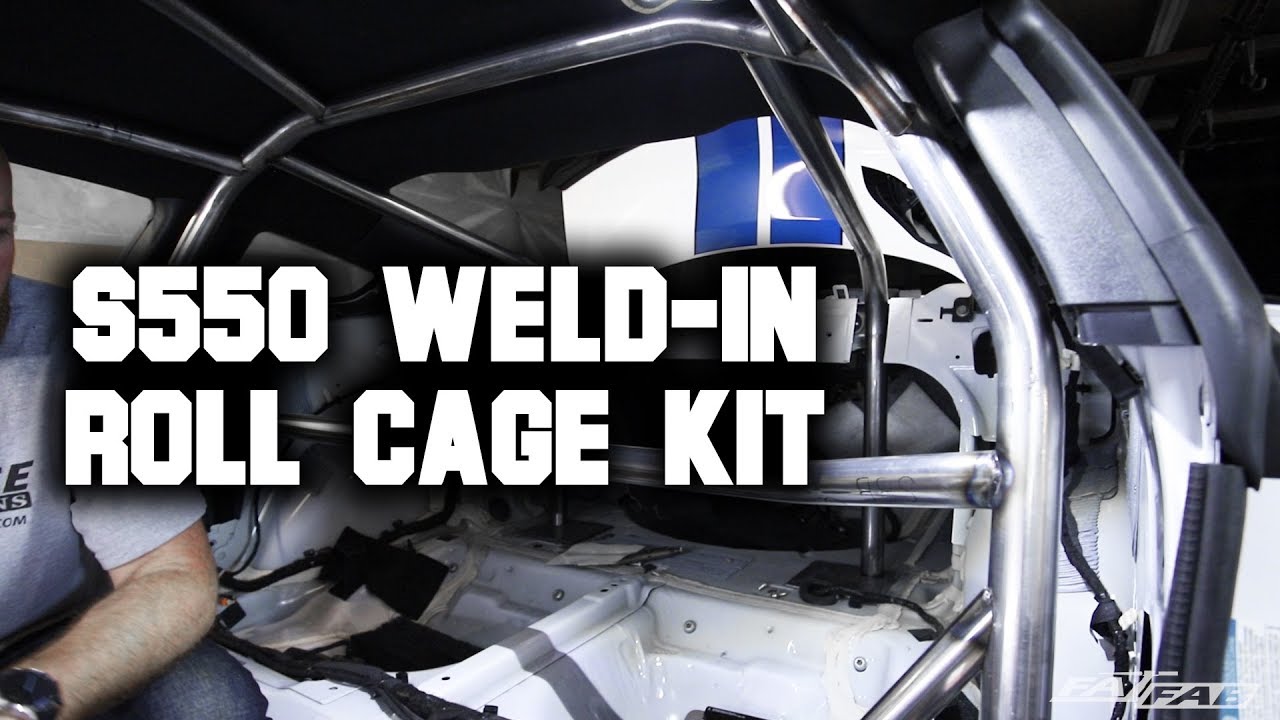 S550 Mustang Weld-In Roll Cage Kit