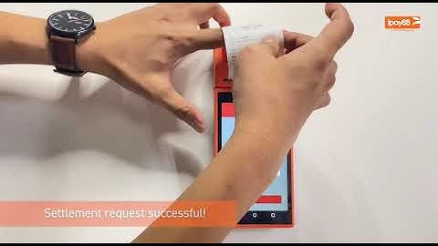 How to Do Settlement for E wallet Transactions on iPay88 Android Smart Terminal