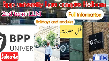 Bpp university LLM programme second term complete information،bpp university LLM doosri term
