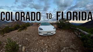 Tesla Model 3 Road Trip (Colorado To Florida)
