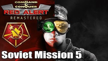 C&C: Red Alert Remastered Soviet Mission 5 - Distant Thunder (Non-Commentary) (4K)