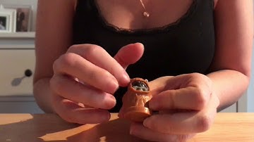 Intense Tapping & Scratching on a wooden table and caring for a little figure ASMR - no talking