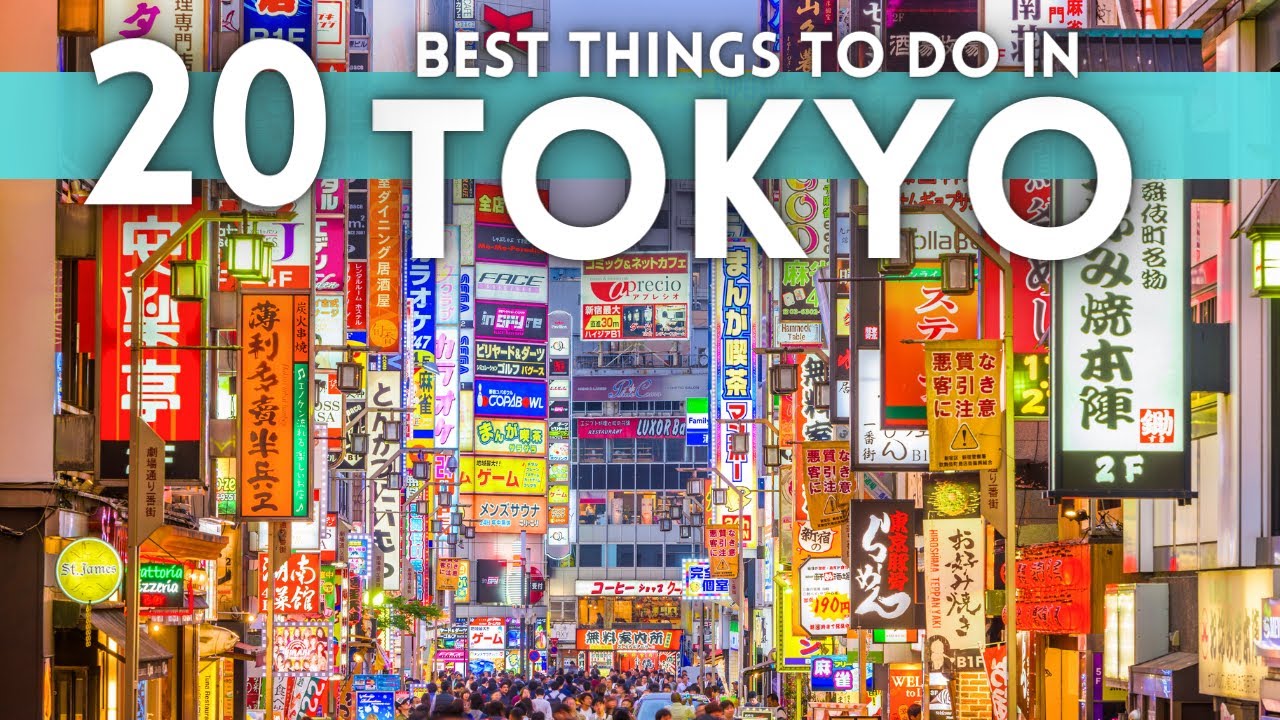 Best Things To Do in Tokyo Japan 4K 