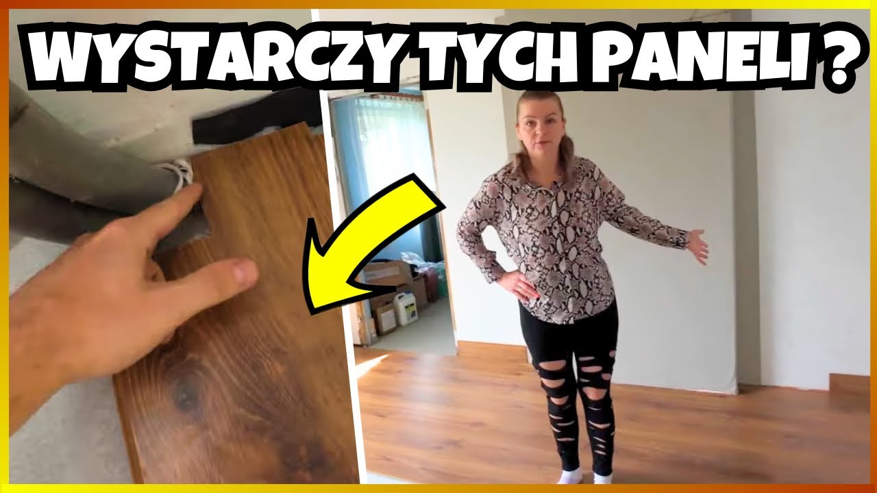 Odświeżamy sobie stary DOM na wsi !!! - Układamy panele podłogowe ! Ostatni pasek to był DRAMAT !!!