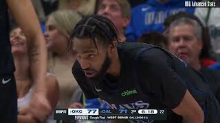 Dereck Lively II 12 pts 15 reb 3 ast vs Oklahoma City Thunder | 2024-05-18