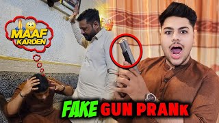 Fake Gun Prank Extremely Gone Wrong😱Bhut pita😅