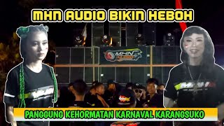 Download lagu MHN AUDIO BIKIN HEBOH DI PANGGUNG KEHORMATAN || KARNAVAL KARANGSUKO PAGELARAN