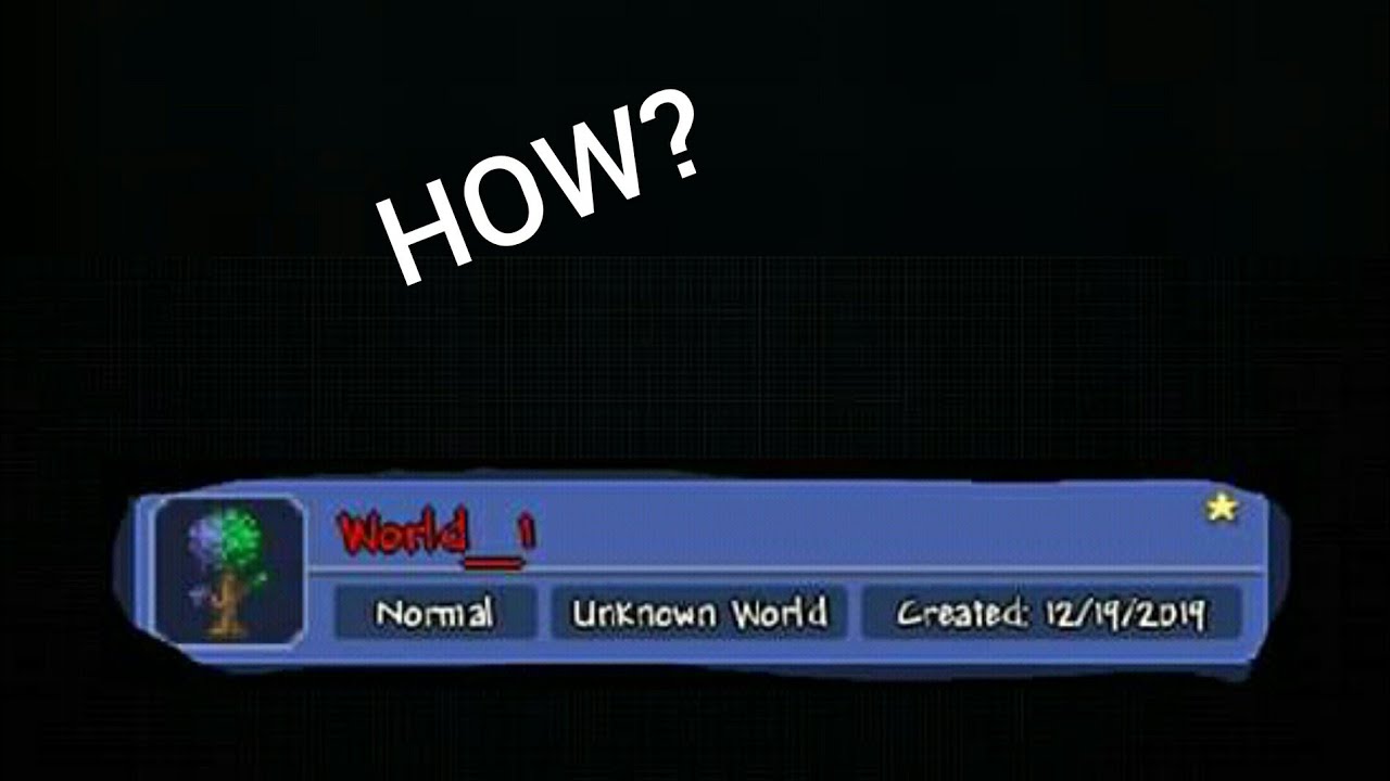 How to Fix Broken World in Terraria Andriod YouTube