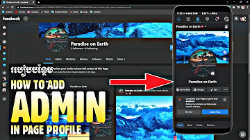 របៀបបន្ថែម Admin ក្នុងផេក Profile | How to add Admin in Page Profile | SEVEN Khmer Tech