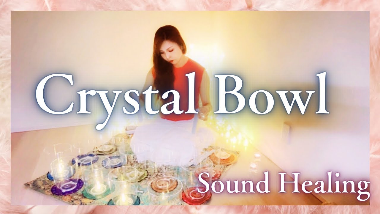 Crystal Bowl Meditation l Sound Healing for Relaxation & Stress Relief ...