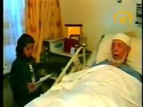 The end of Ahmed Deedat - Look what happend when the name of the christian was named -