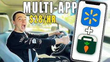 New Instacart + Walmart Spark Multi-App Strategy!