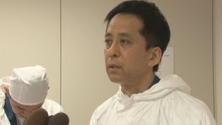 深い傷痕むき出し 福島第１原発高橋毅所長　原子炉安定している