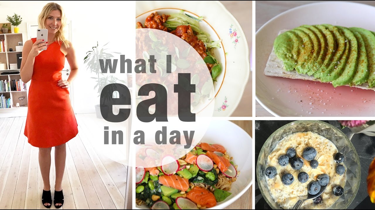 What i eat in a day // I godt selskab