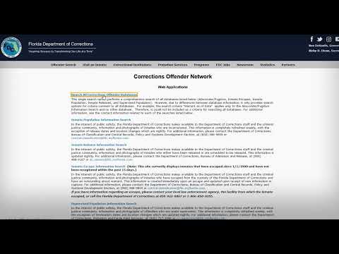 Www Coj Net Inmate Information