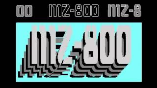 SHARP MZ 800 Opening