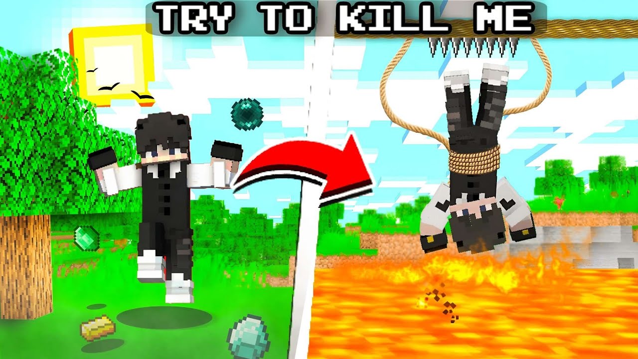 New data pack || Minecraft but Game try's to kill || for every 60 seconds ll with our Gang 🤣