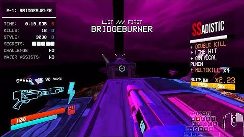 Speedrunning a random ultrakill level every day until i start hrt | Day 11 (2-1)