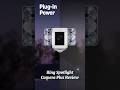 Ring Spotlight Cam Plus, Battery (newest model), Home or business security with HD video, white