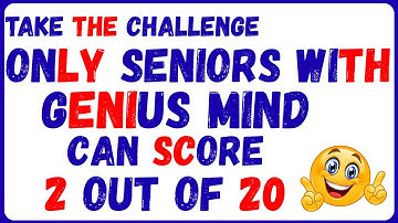 Only 2 Out of 20 Seniors Can Pass This Ultimate General Knowledge Quiz – Can You?