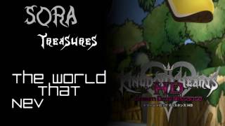 Sora Treasures - The World That Never Was - Kingdom Hearts Dream Drop Distance HD (PS4)
