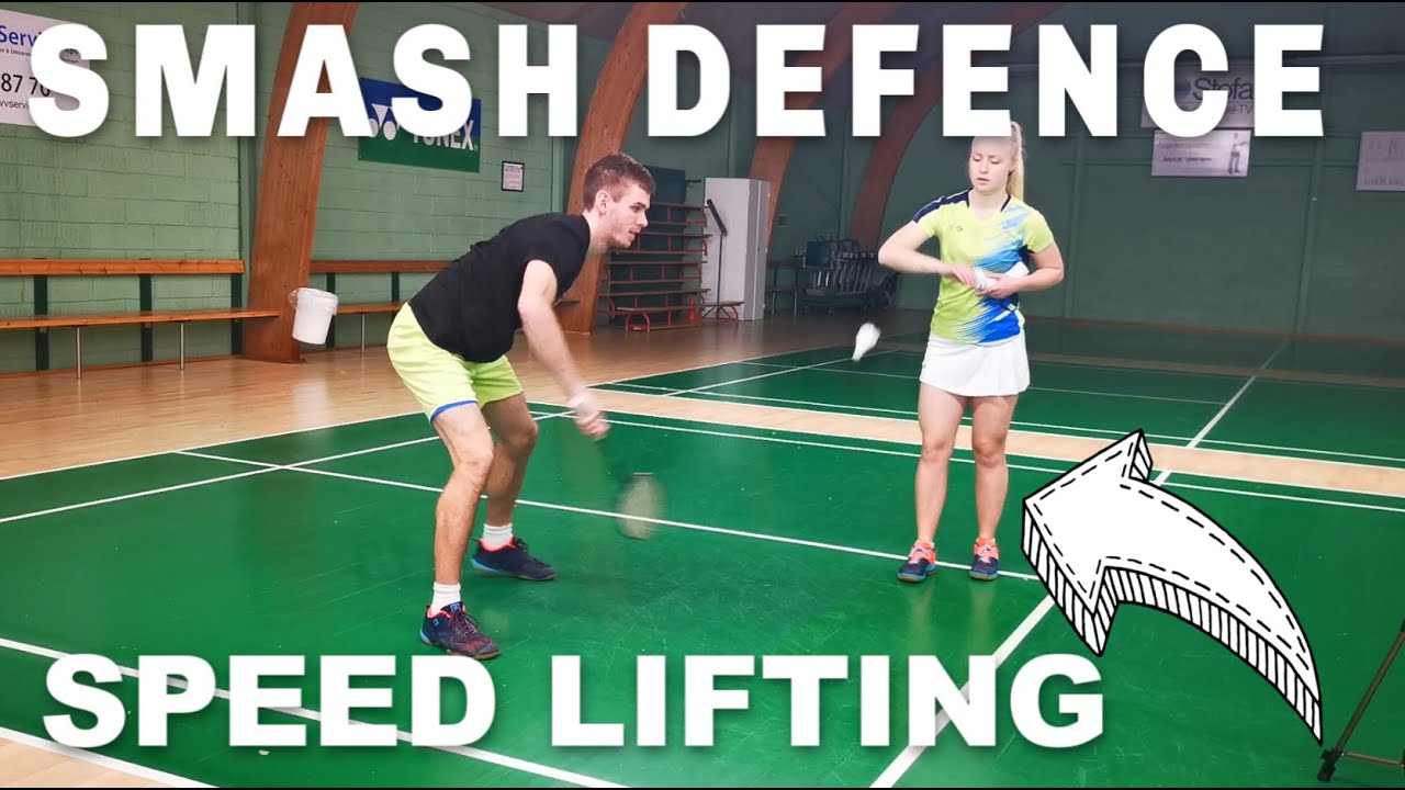 SMASH DEFENCE SPEED LIFTING BADMINTON  EXERCISE 87 