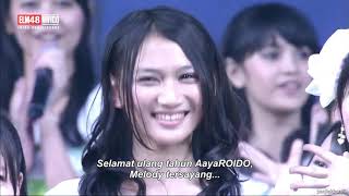 Birthday Melody JKT48 dirayakan All Member 48Group di Saitama Super Arena Japan.