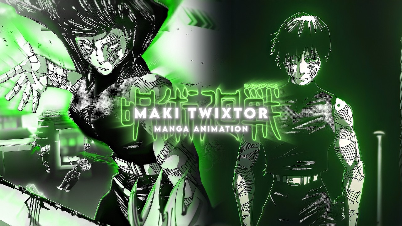 maki☆ Maki Zenin Manga Animation | Twixtor Clips | Jujutsu Kaisen - YouTube