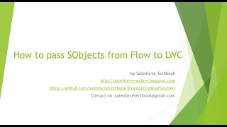 Full How to pass SObject List to LWC from a Flow Guide