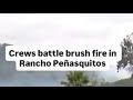 Rancho Penasquitos brush fire