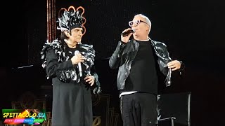 Renato Zero scherza con Giorgio Panariello, lui: «M'hai chiamato per farmi fa' sta figura di m***a?»