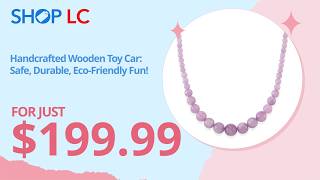 D'Joy Kunzite Beaded Necklace (20-22 in) Rhodium/Silver 400ctw