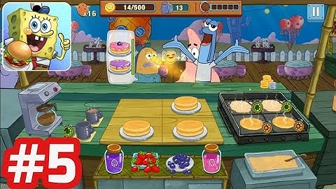SpongeBob - Krusty Cook Off - Gameplay Walkthrough - Part 5 (Level 23 - 26) iOS/Android