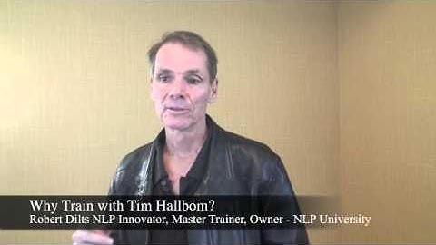 Robert Dilts Testimonial for Tim Hallbom