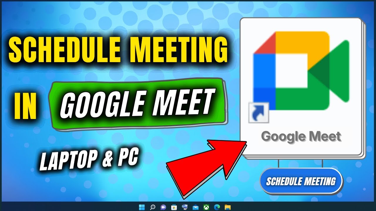 Как запланировать встречу в Google Meet